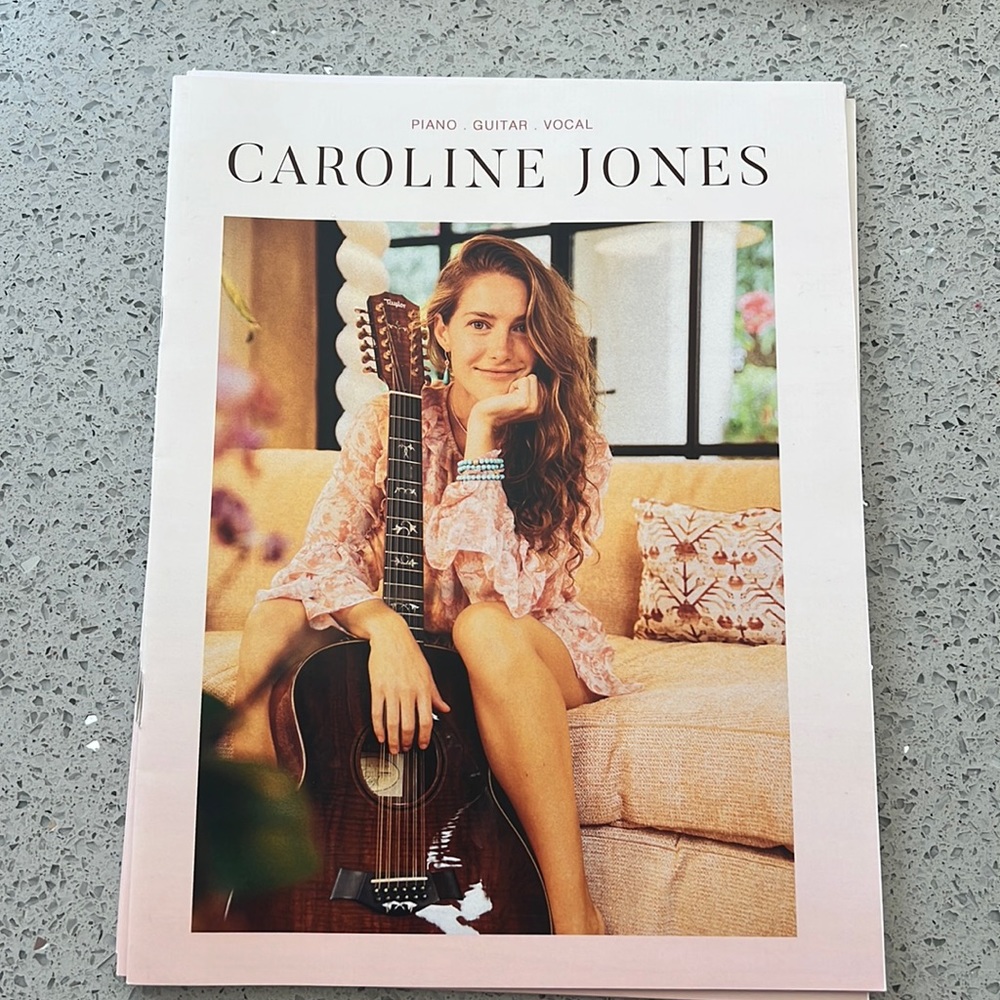Music book from Caroline Jones